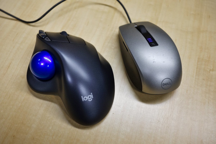 Trackball and Mouse